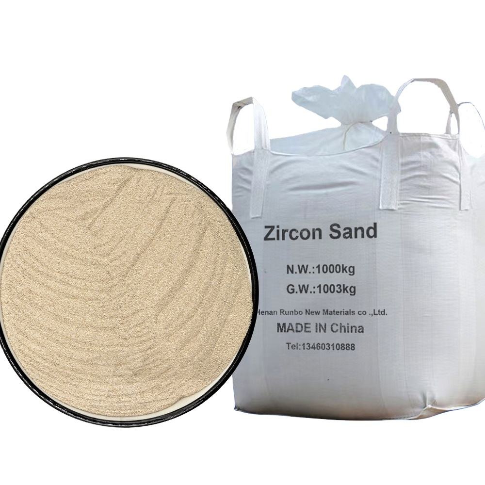 Sable de zircon de haute pureté 66 % pour les modèles de moulage en fer