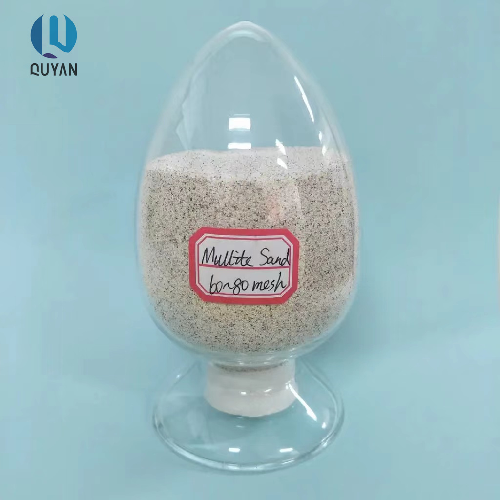 Poudre réfractaire de sable de mullite de Chamotte de poudre de sable de mullite de grande pureté