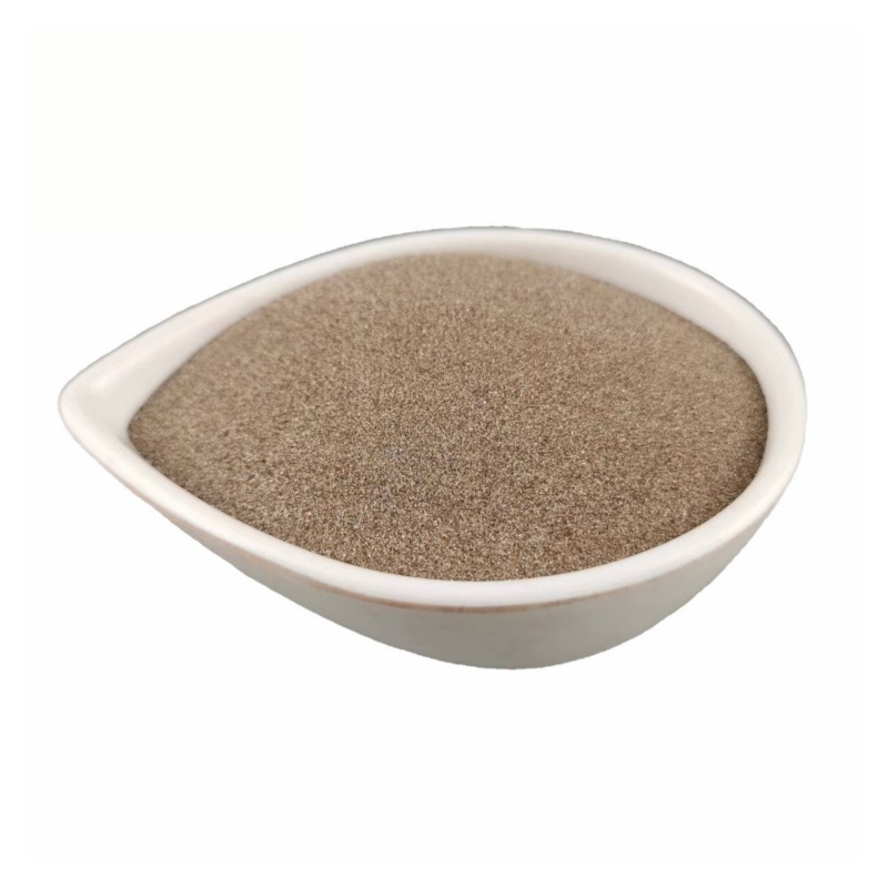 Sable de zircon de haute pureté 65 % à 66 % ZrSiO4 pour fonderie et réfractaire