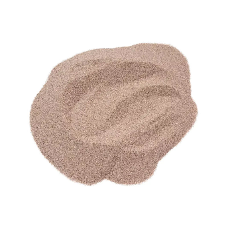 Sable de zircon certifié ISO, pureté de 66 % pour la métallurgie et la sidérurgie