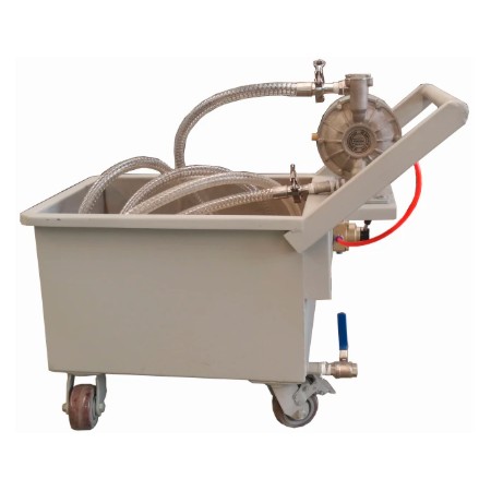 Pompe à lisier de conception non lubrifiante